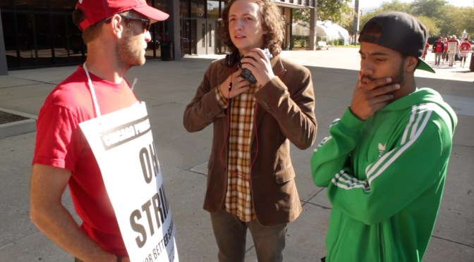 Socially conscious band Kids These Days head out to learn from striking CPS teachers